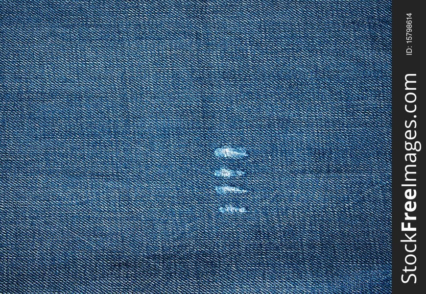 Blue jeans texture sample background