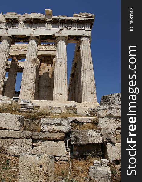 Parthenon in Acropolis, Athens, Greece