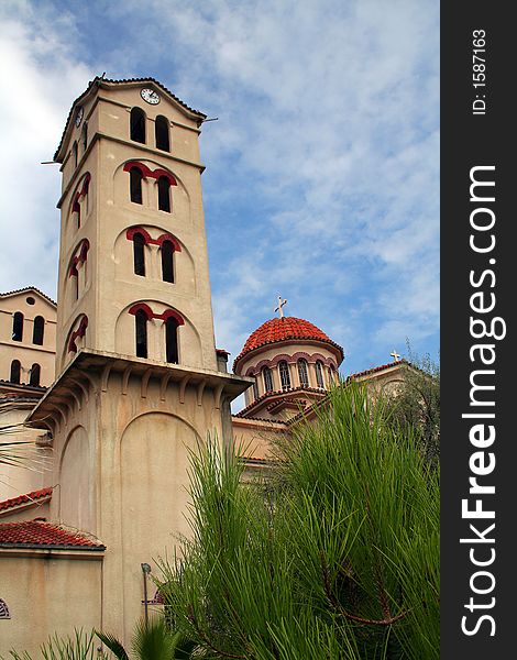 Greek orthodox church in NeiPori. Greek orthodox church in NeiPori