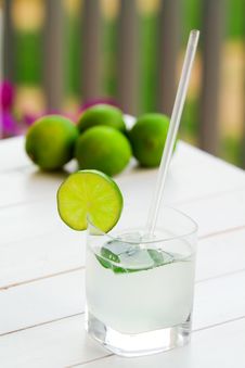 Glass Of Lime Juice Royalty Free Stock Photo Glass Of Lime Juice Royalty Free Stock Photo
