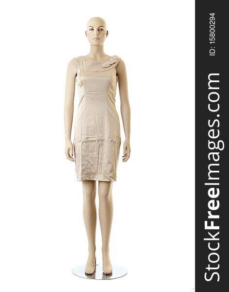 Mannequin in dress | Isolated
