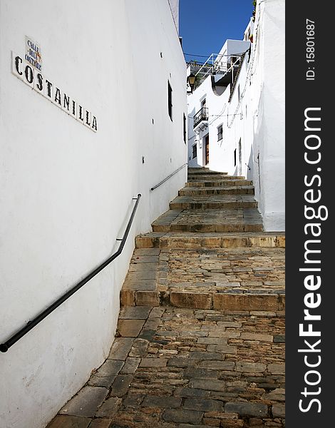 Vejer de la Frontera, a small village of Cadiz, Spain. Vejer de la Frontera, a small village of Cadiz, Spain