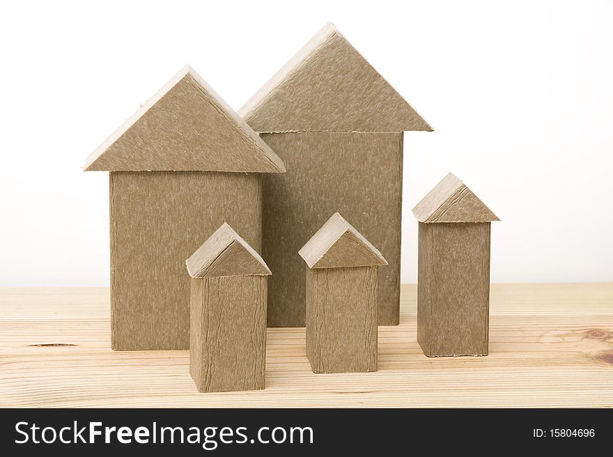 House model. Construction business ideas