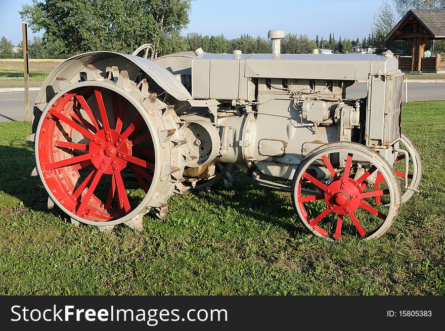 Vintage Tractor at Historic Farm