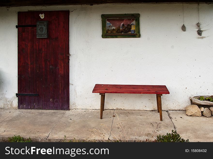 The small old cottage  somewhere in czech republic