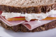 Sandwich Royalty Free Stock Photography Sandwich Royalty Free Stock Photography