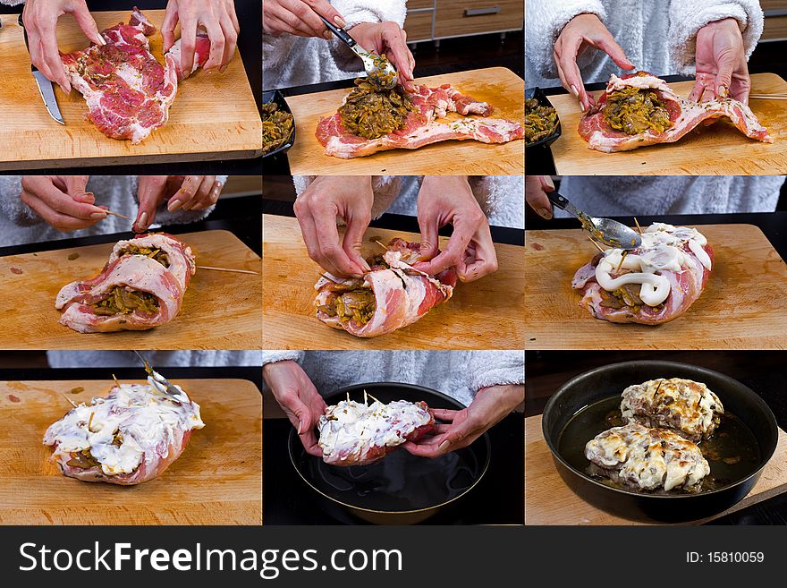 Preparation Of A Meat Dish