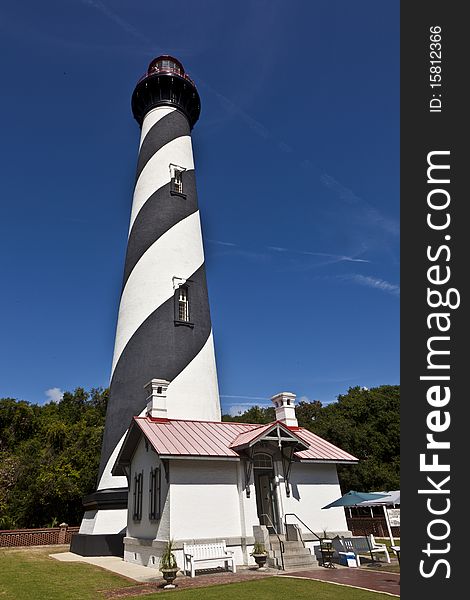 Beautiful lighthouse from Sankt Augustine in Florida