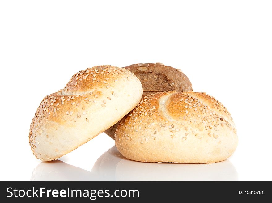 Three Oven Baked Rolls