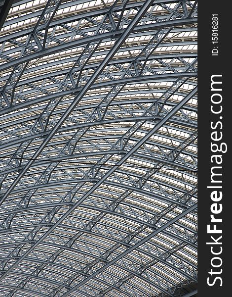 Roof of St Pancras Railway Station