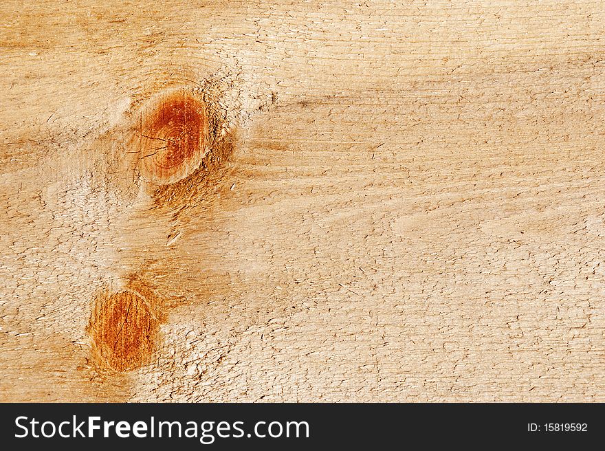 Detail of a rough sawn wooden board, suitable for background