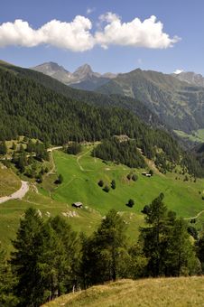 Alpine Landscape Royalty Free Stock Images