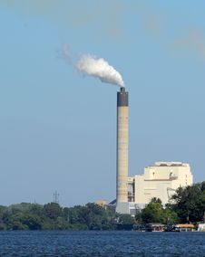 Electric Power Plant Royalty Free Stock Image Electric Power Plant Royalty Free Stock Image