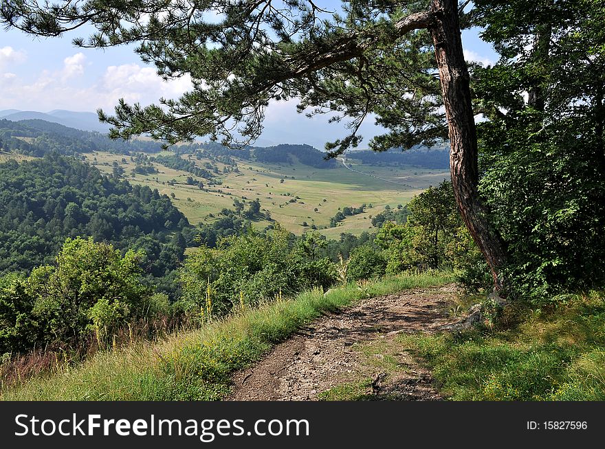 Beautiful view on Rhodope mountains from Bulgaria, Europe. Beautiful view on Rhodope mountains from Bulgaria, Europe