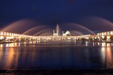 Naqsh-e Jahan Square Known As Imam Square, Esfahan, Iran, Constructed Between 1598 And 1629, One Of The Best Tourist Attraction Royalty Free Stock Images