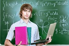 Male Student Stock Photography