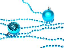 Christmas Blue Ball Stock Photos Christmas Blue Ball Stock Photos