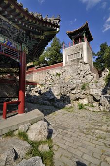 The Beijing Beihai Park Stock Image The Beijing Beihai Park Stock Image