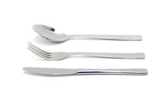 Fork, Spoon And Knife Royalty Free Stock Image