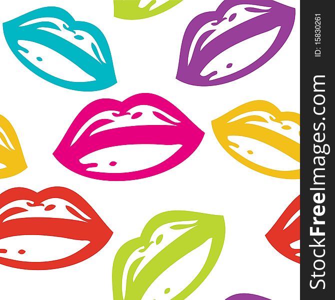 Multicolored Lips