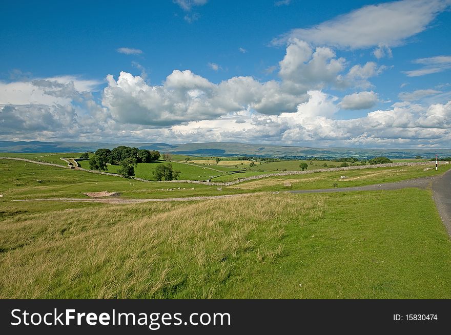 The Summer Landscape Of Cumbria