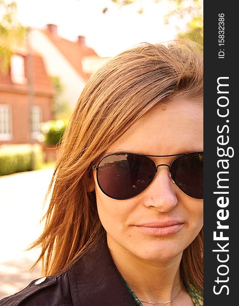 Lady With Sunglasses