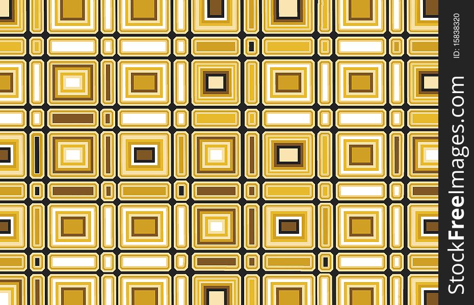 Geometrical mosaic design for background