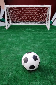 Soccer Turf Royalty Free Stock Photography