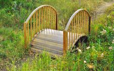 Garden Bridge Royalty Free Stock Photography Garden Bridge Royalty Free Stock Photography