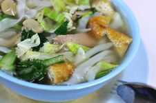 Chinese Vegetarian Noodle Soup Royalty Free Stock Photo Chinese Vegetarian Noodle Soup Royalty Free Stock Photo
