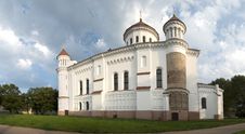 Vilnius Orthodox Cathedral Assumption Virgin Mothe Stock Photography