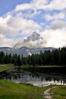 Landscape Dolomites Royalty Free Stock Photo