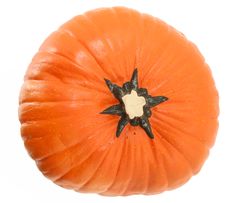 Top View Artificial Pumpkin Stock Photo