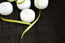 White Candles Royalty Free Stock Image White Candles Royalty Free Stock Image