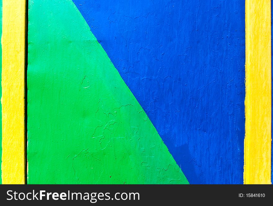 Abstract vibrant colors painted a wall surface. Abstract vibrant colors painted a wall surface
