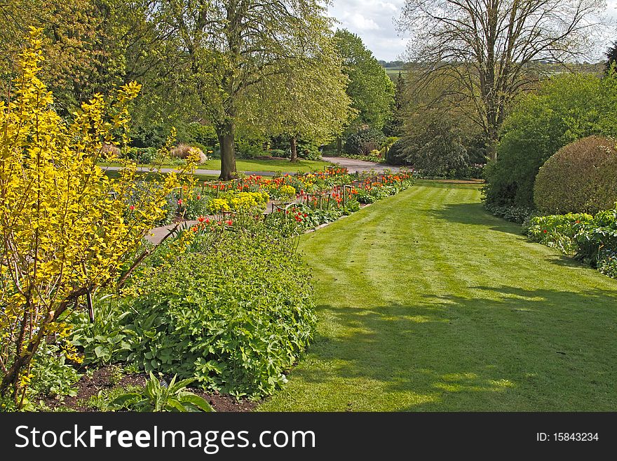 The Dorothy Clive garden in Staffordshire England. The Dorothy Clive garden in Staffordshire England.
