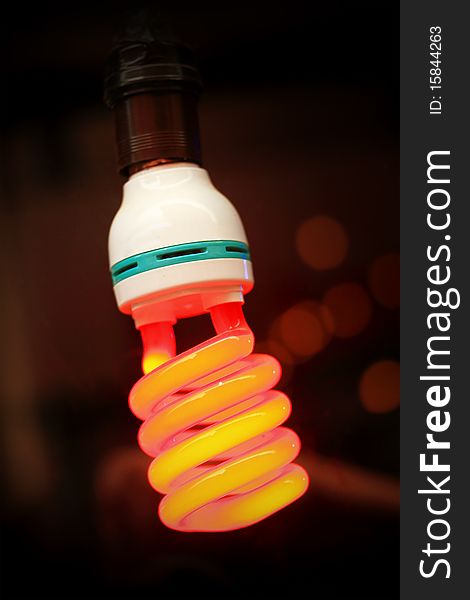 Energy saving with fluorescent light