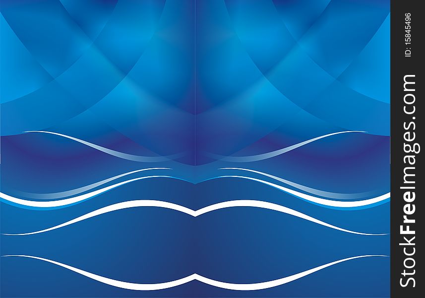 Abstract background blue and white