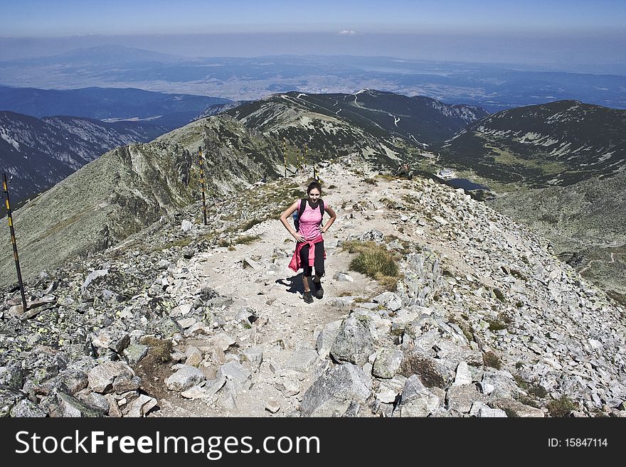High mountain landscape from Bulgaria. High mountain landscape from Bulgaria