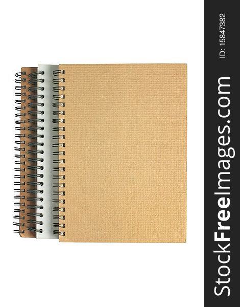 Three notebooks