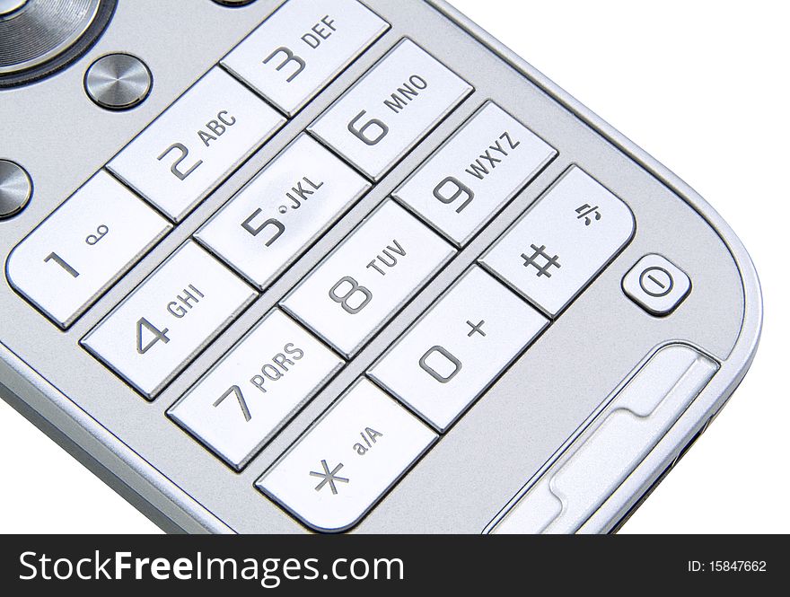 Mobile phone keyboard