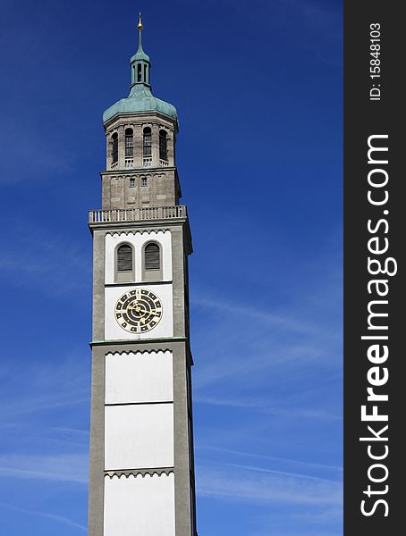Tower In Augsburg