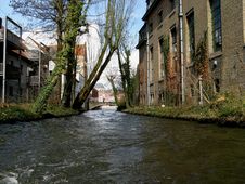 Bruges Canal Stock Photography Bruges Canal Stock Photography
