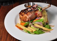 Free Pork Chop Royalty Free Stock Photo - 15852895