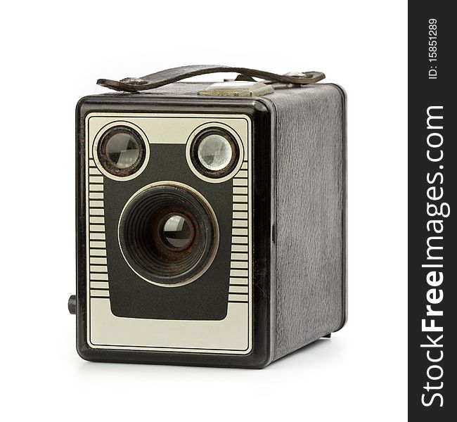 Vintage medium format film camera