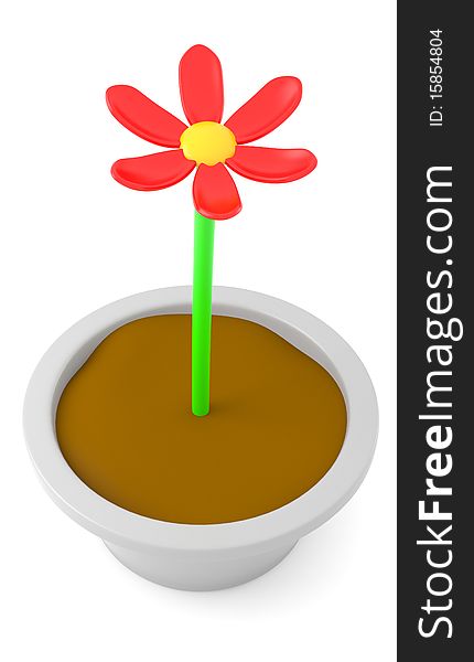 Cartoon Flower