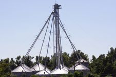 Steel Buildings With Dome Roofs Stock Image Steel Buildings With Dome Roofs Stock Image