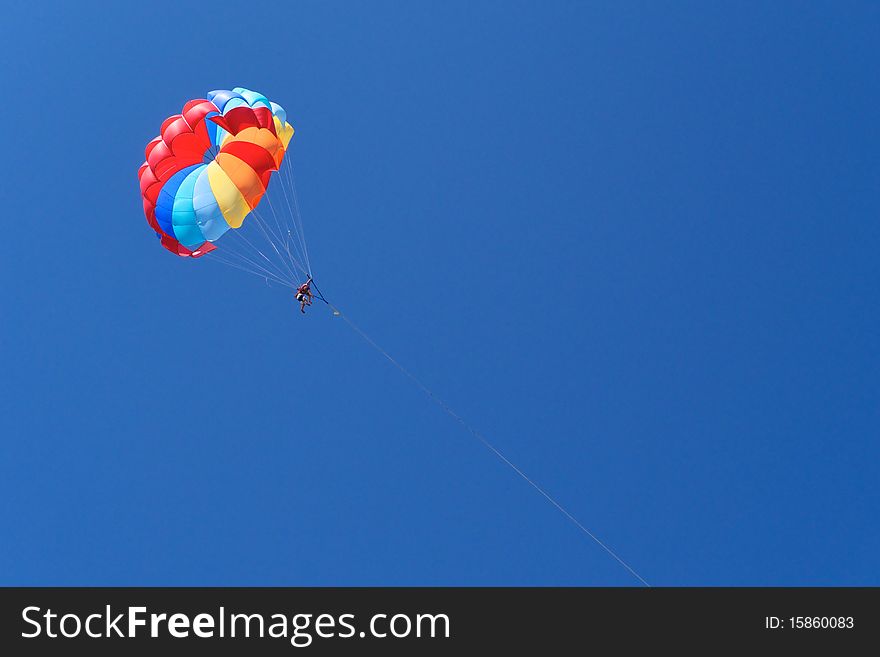Parachute Skydiver