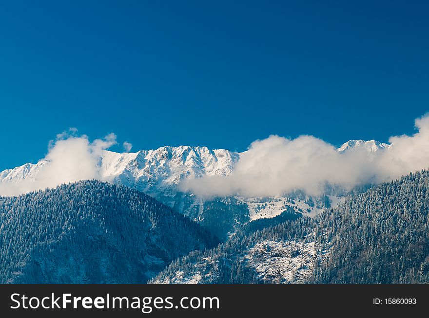 Rocky Peaks of Carpathian Mountains