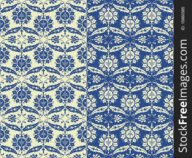 Seamless Damask Pattern